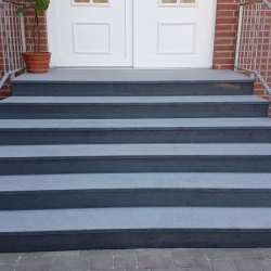 Padang dunkel Eingangstreppe