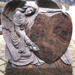 Indora poliert, Engel mit Herz