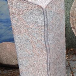 Stele Multicolor Rot gestockt